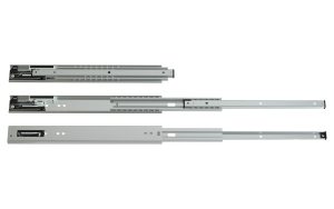 Telescopic slide over extension 037 | up to 100 kg | soft close | Schock telescopic slides