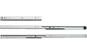 Telescopic slide over extension 040 | up to 30 kg | Extendable on both directions | Schock telescopic slides