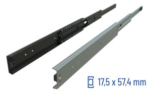 Telescopic slide over extension Series 038 | Hold-in/Hold-out | Schock telescopic slides