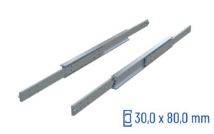 Telescopic full extension DTS-80 | up to 560 kg | Schock telescopic slides