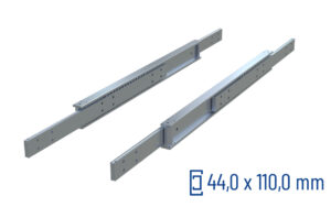 Telescopic slide full extension DTSB-110 | up to 1800kg | Schock telescopic slides