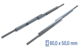 Telescopic slide over extension SDDTS-50 | up to 110 kg | Schock telescopic slides